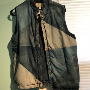 Current/Elliot denim vest